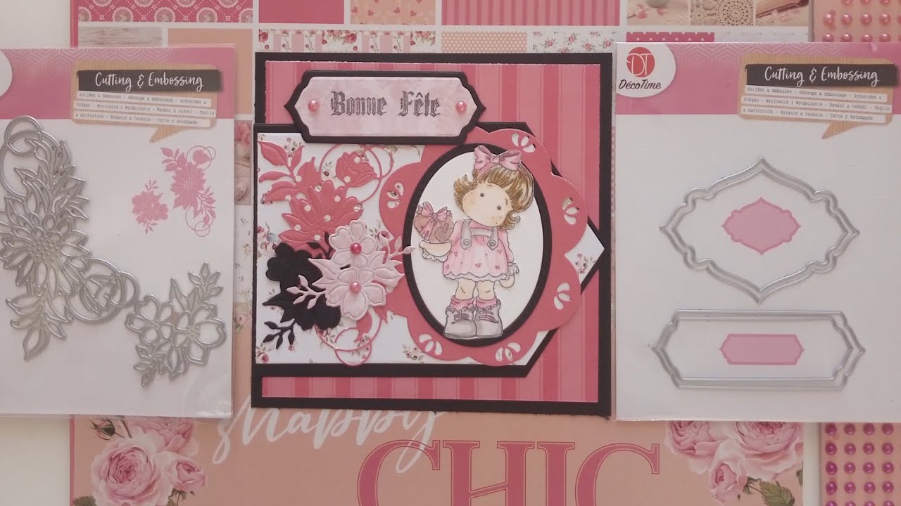 TUTO CARTE MAT&Eacute;RIEL ACTION#1 #diesscrapbooking