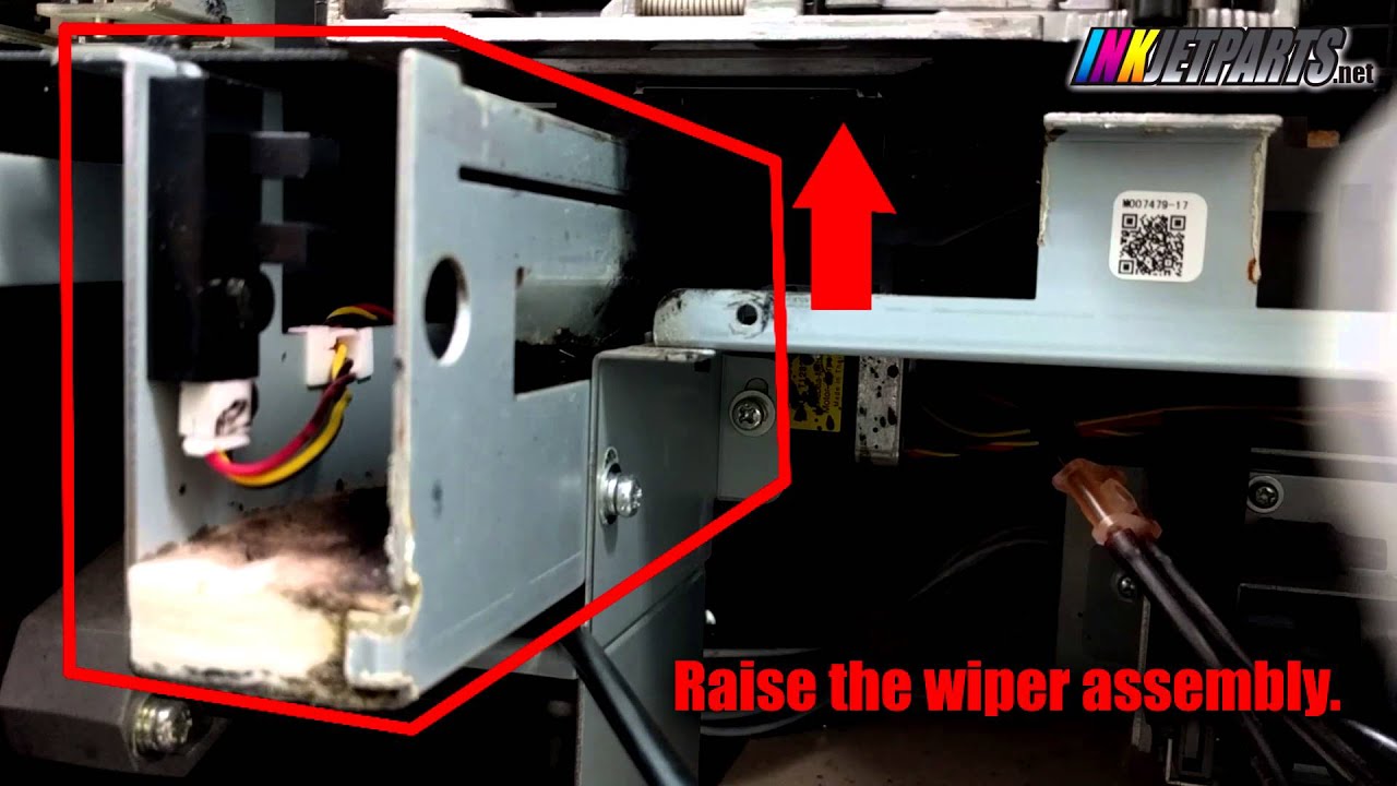 Mimaki JV33 Adjusting Wiper Blade Assembly | Inkjet Parts