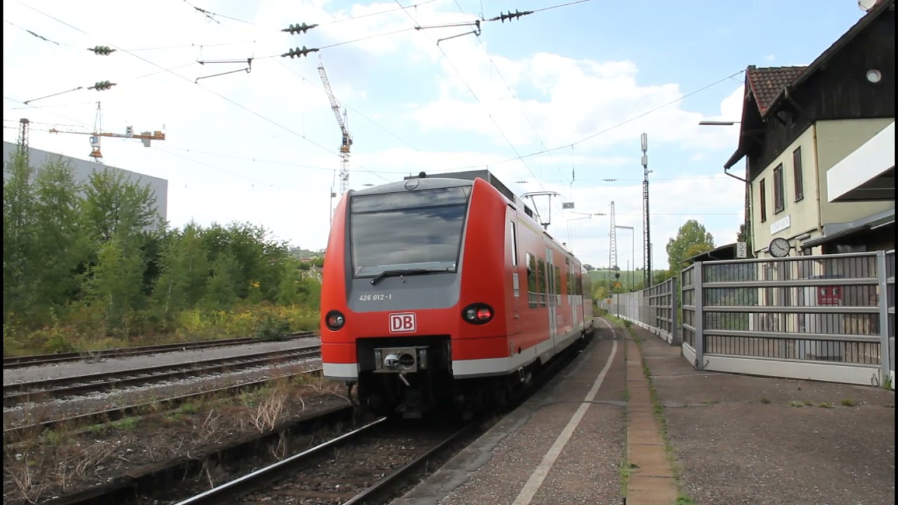 Elektrotriebwagen 426 012-1 der DB, Stuttgart-M&uuml;nster, 30.08.2011