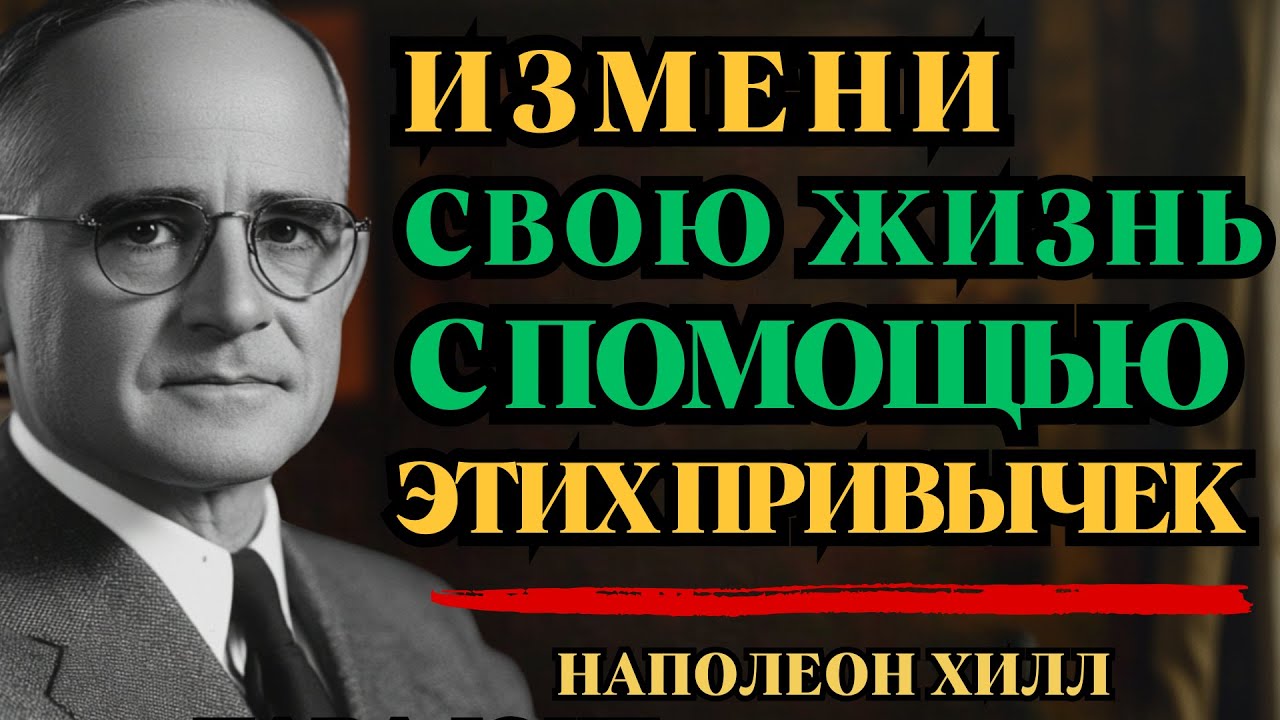 10 маленьких привычек, которые навсегда изменят твою жизнь — Наполеон Хилл