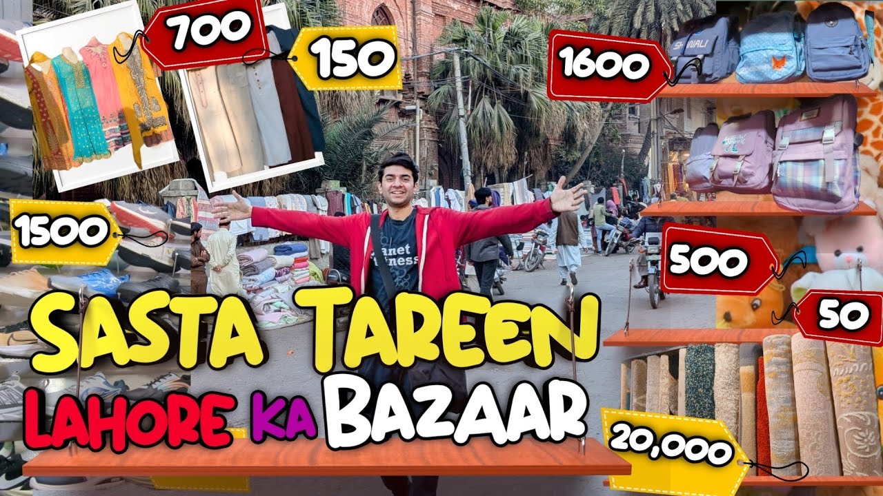 Lahore Landa Bazar, SHOCKED ME! 150 Se 800 Ka Suit