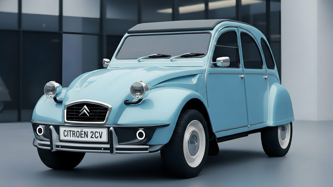 La l&eacute;gende est de retour ! 😱 La Citro&euml;n 2CV 2026 va choquer tout le monde !