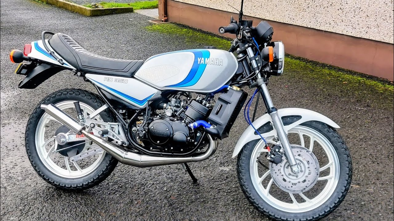 1981 Yamaha RD350 LC Refurbishment completed 