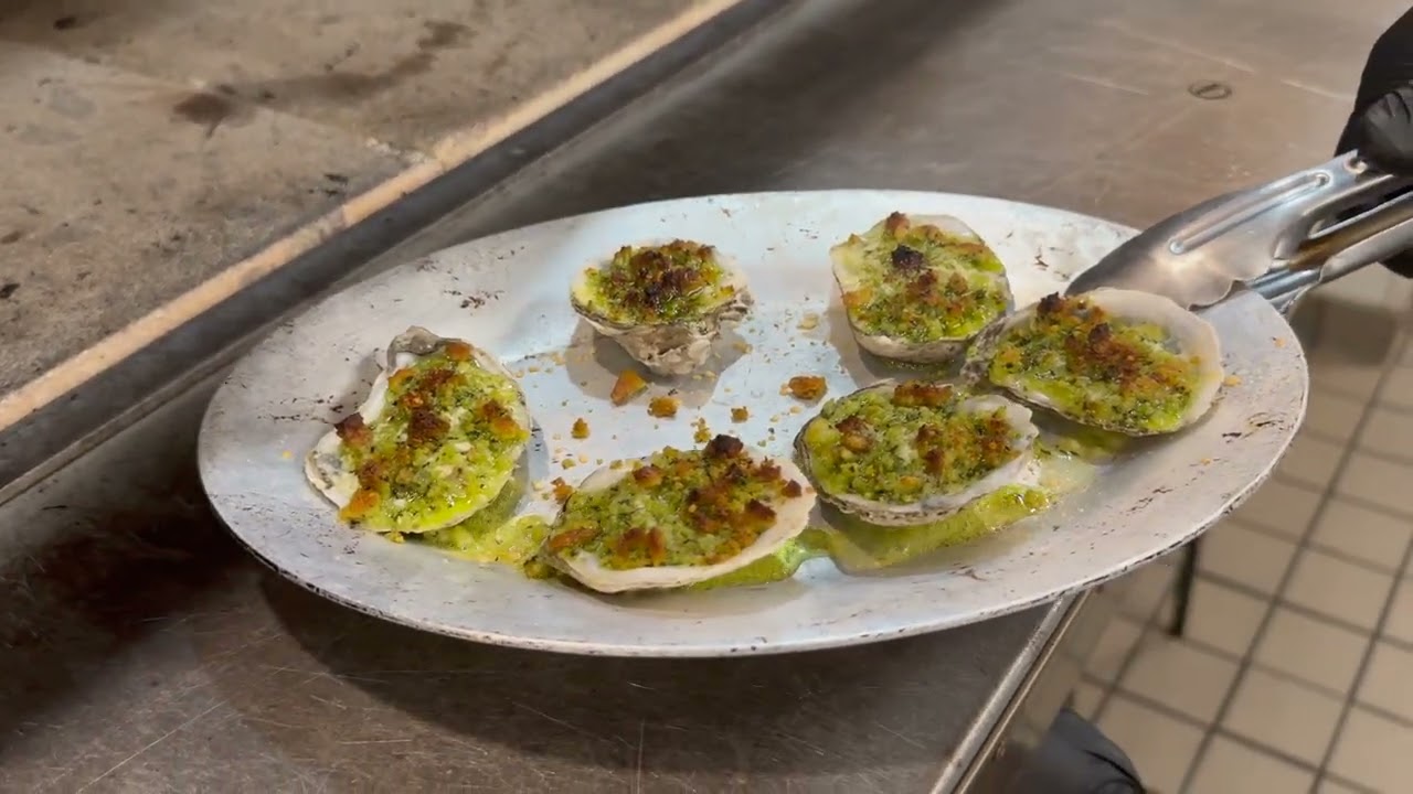Baked Oysters Plate Build
