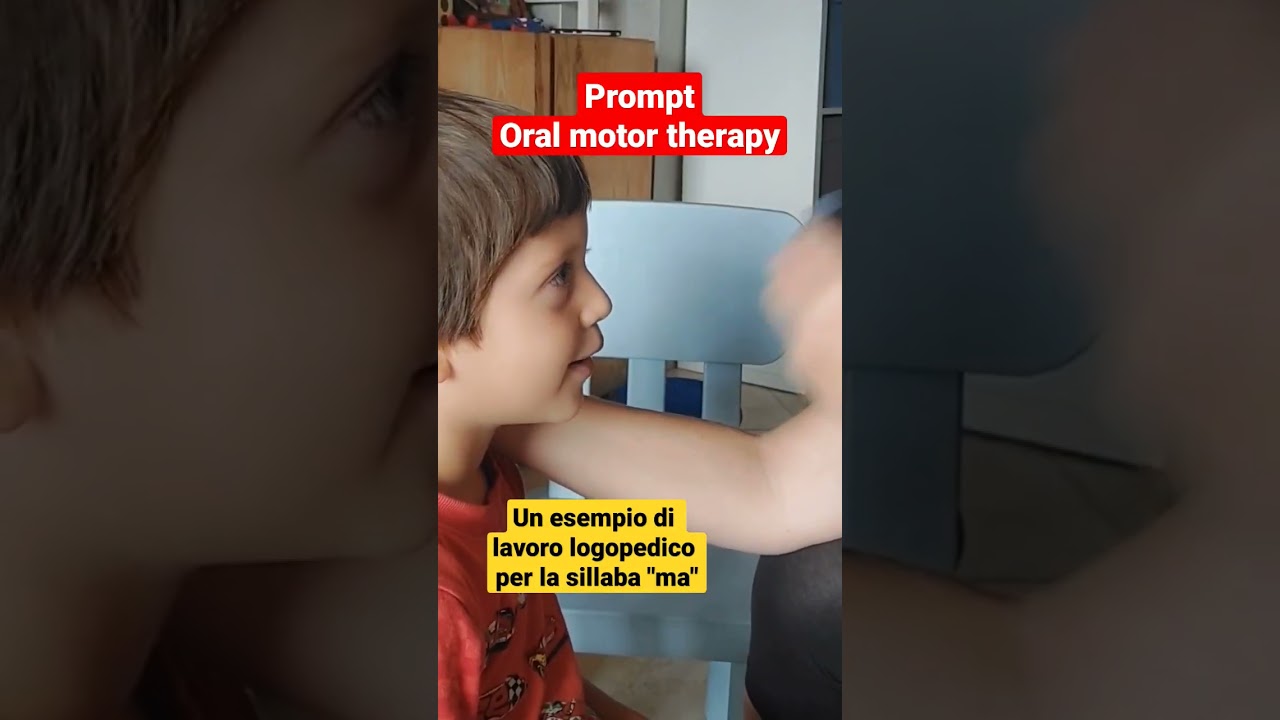 Prompt, Oral motor therapy, un esempio di lavoro logipedico per la sillaba 