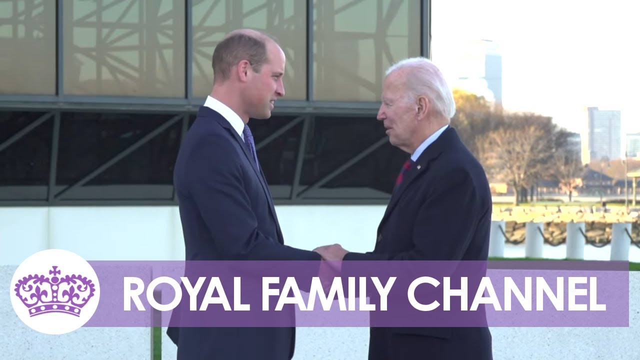 ‘Where’s Your Topcoat?!’: Joe Biden Jokes with Prince William