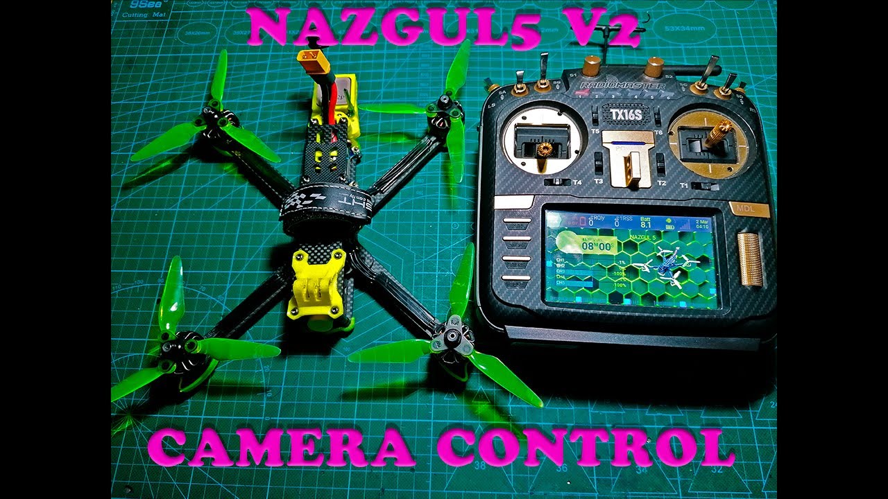 Iflight Nazgul5 V2 Camera Control ( Racecam R1, Caddx Ratel V2...) Betaflight