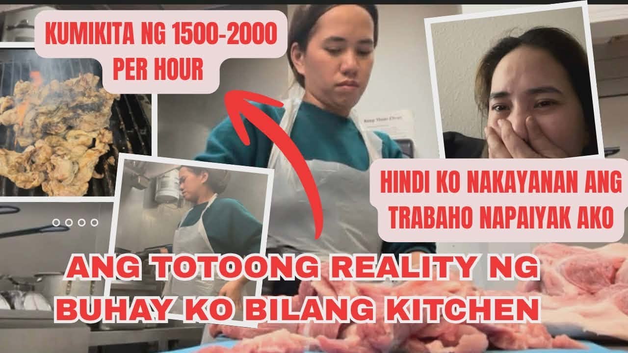 Pinaygirl/ Ang buhay ko bilang kitchen helper sa amerika Hindi pala Madali ?