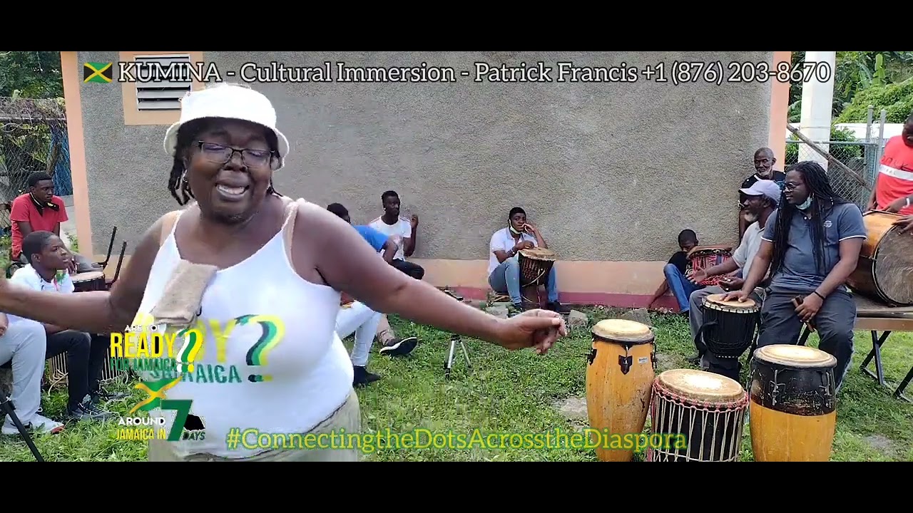#RUReady4JA🇯🇲 - KUMINA - Patrick Francis' Cultural Immersion - Airy Castle, St Thomas