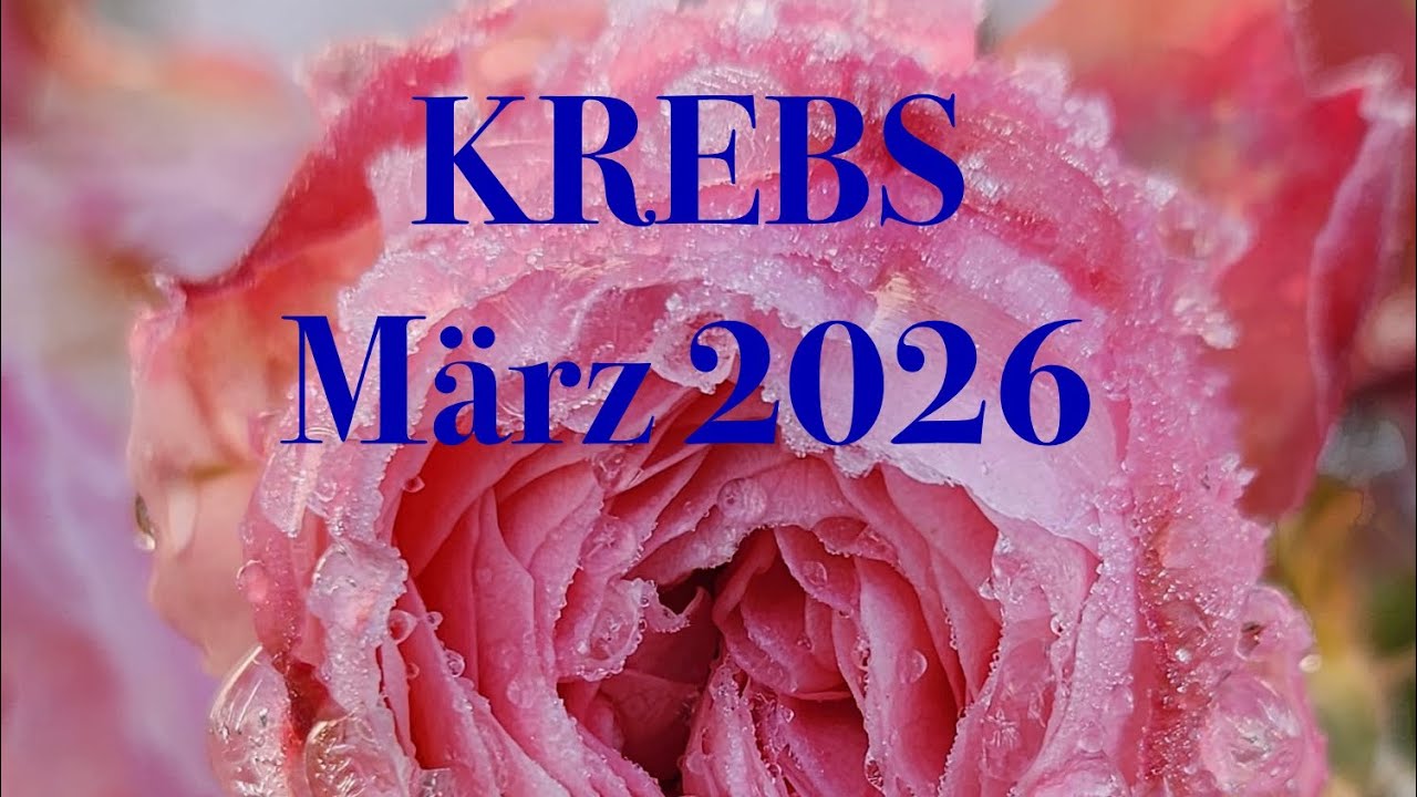 Krebs im März: Ein kleines Umdenken, mit großer Wirkung