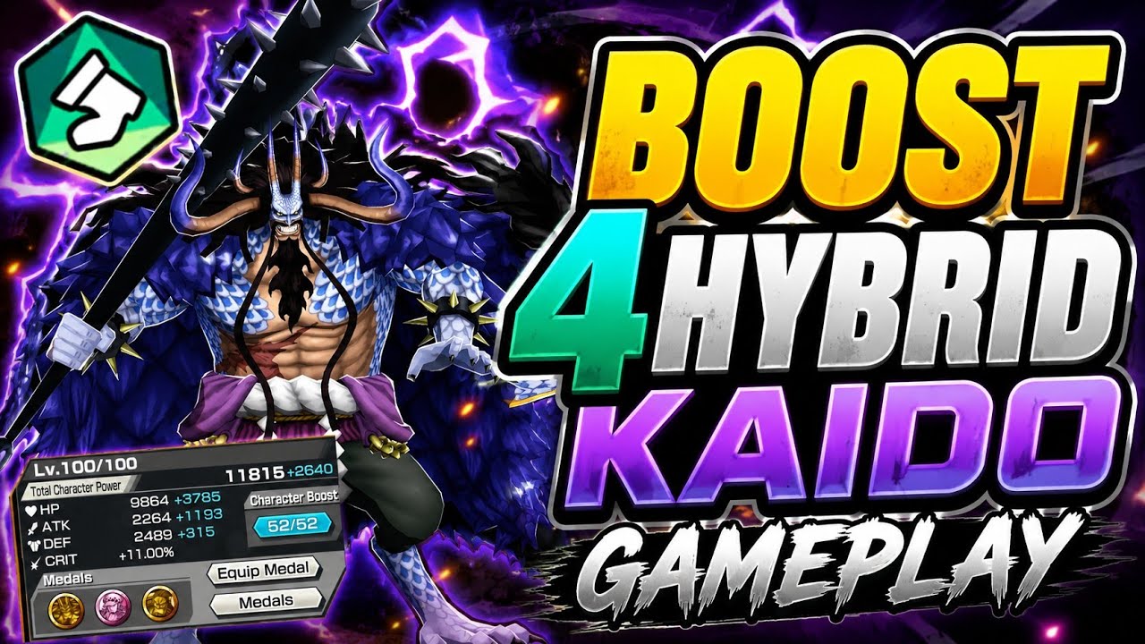 ГЕЙМПЛЕЙ НА ГИБРИДНОМ КАЙДО (BOOST 4) | ONE PIECE BOUNTY RUSH | OPBR