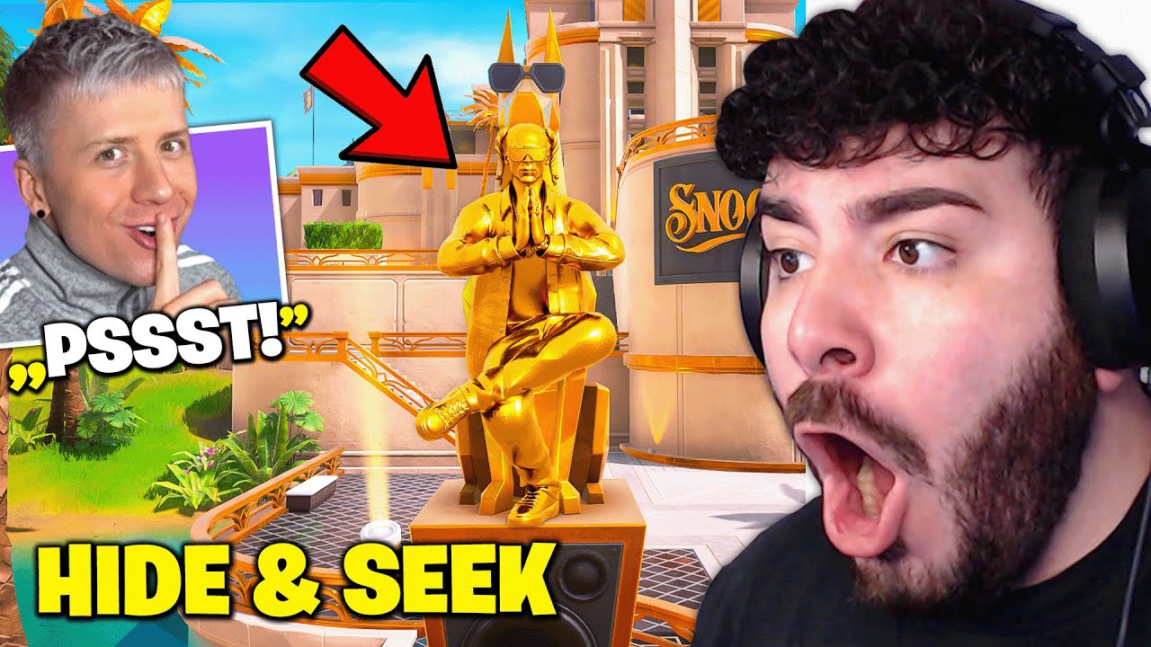 ZYZTM geht UNDERCOVER in meinem HIDE & SEEK mit 999 IQ VERSTECK ... Fortnite