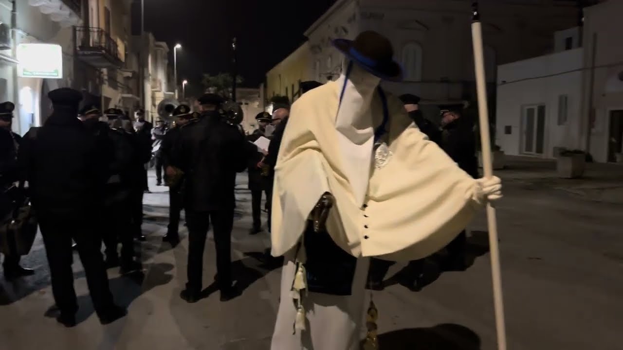 Riti della Settimana Santa a Pulsano (TA) 2024 - Processione dei Sacri Misteri
