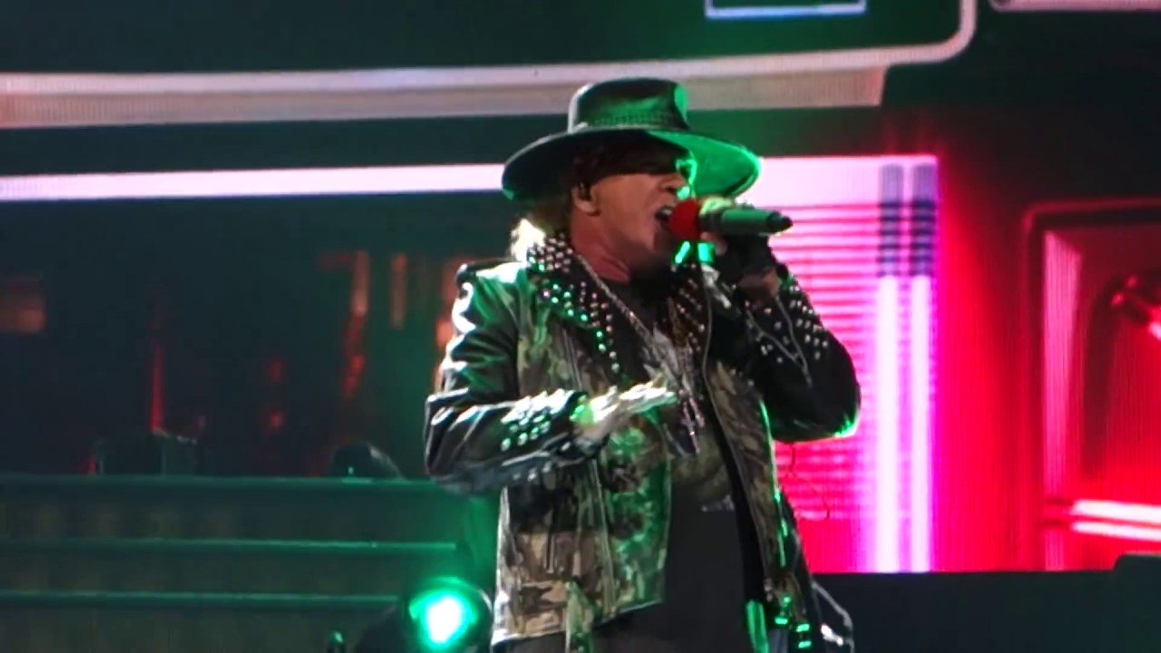 2017 guns n roses welcome to the jungle