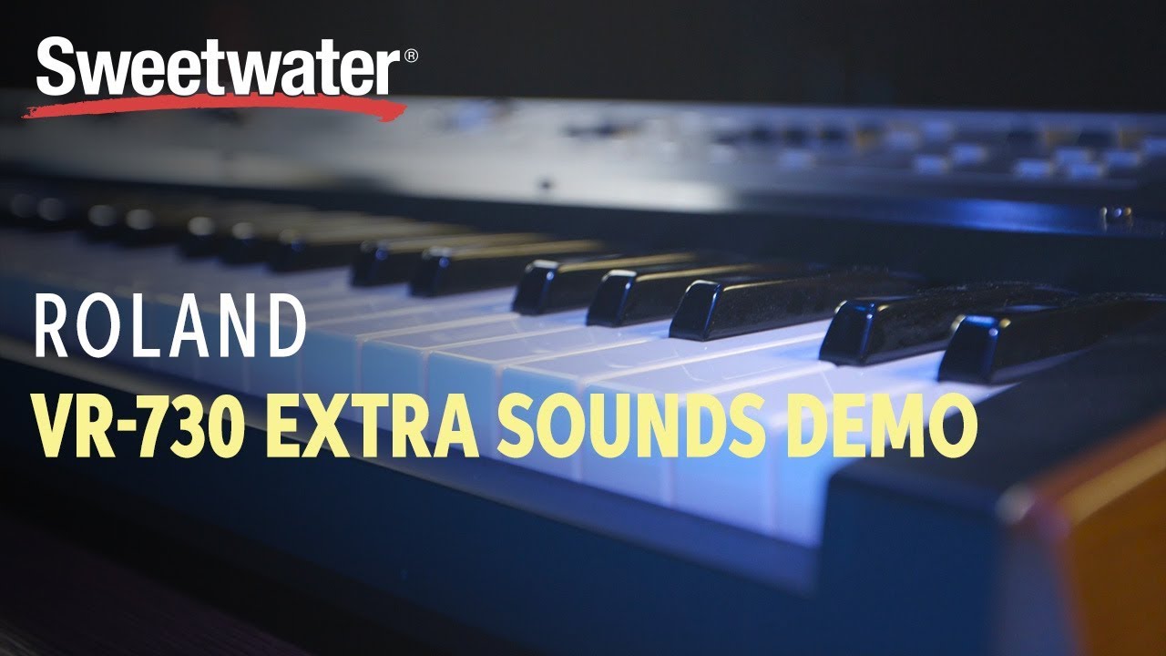 Roland VR-730 Extra Sounds — Daniel Fisher