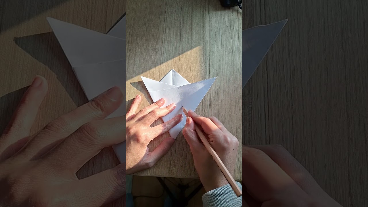 Kolay Kar Tanesi Yapımı❄Easy Snowflake Making#kendinyap #diy #snow #kartanesi #evdeetkinlik #kolay