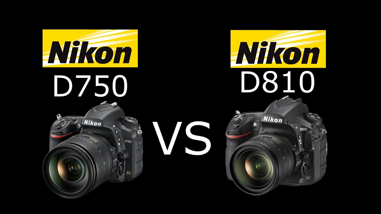 Nikon D750 vs Nikon D810 en Español | VS Digital