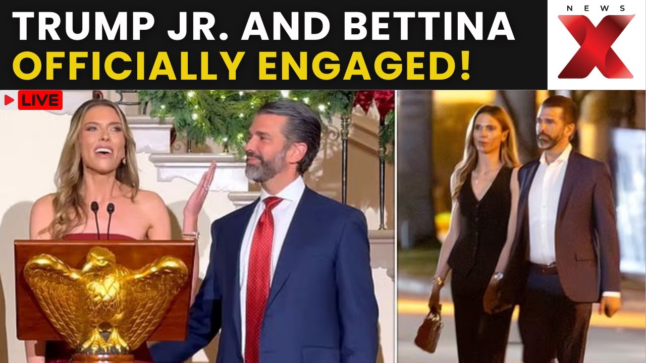 Trump's Big Announcement LIVE: Trump Announces Donald Trump Jr.&rsquo;s Engagement To Bettina Anderson