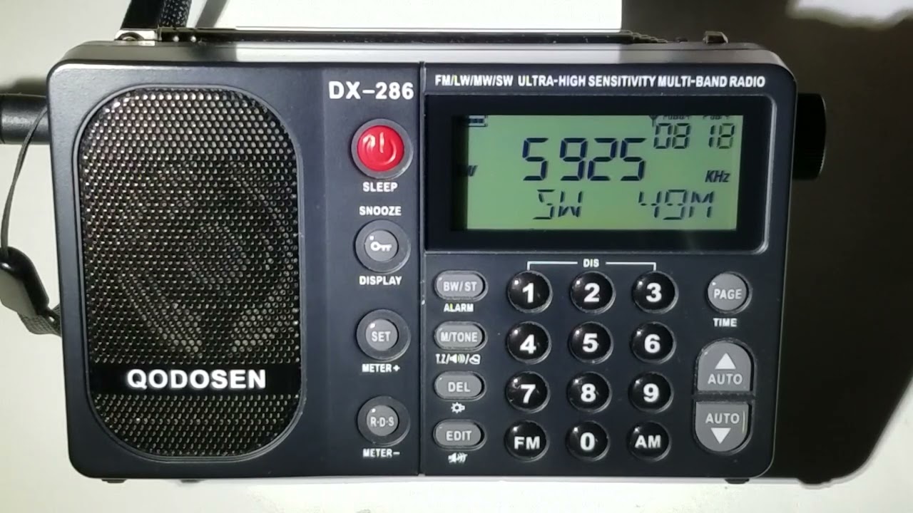 SW China National Radio 5 5925 kHz 25.11.25 17:00 UTC China