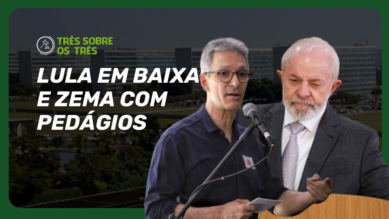 Presidente Lula atua para reverter queda de popularidade entre eleitores | Três sobre os Três