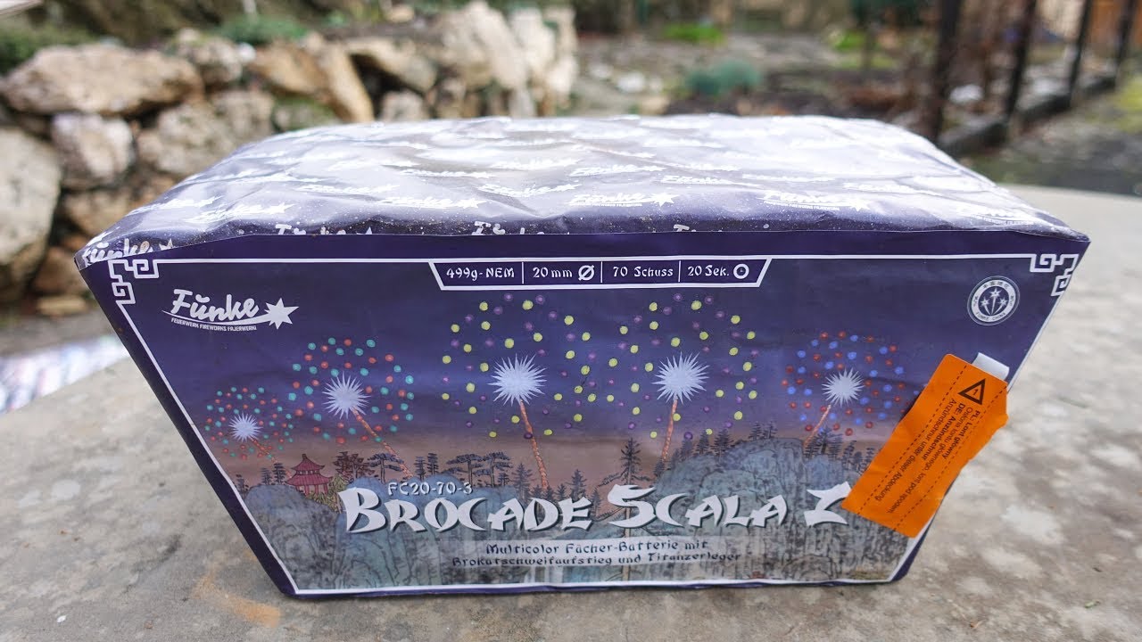 Funke Brocade Scala Z | F&auml;cherbatterie mit Titanzerleger | 32 &euro; [Full HD]