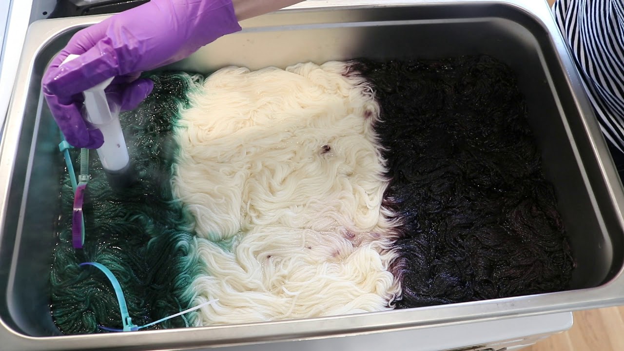 Dyepot Weekly #160 - Low Immersion Dyeing 300 g of Yarn; Mystical Forest