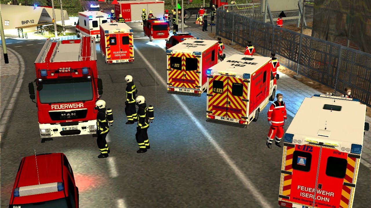 🚑 LNA räumt nach Gasexplosion auf ⚡ Letsplay Emergency Iserlohn