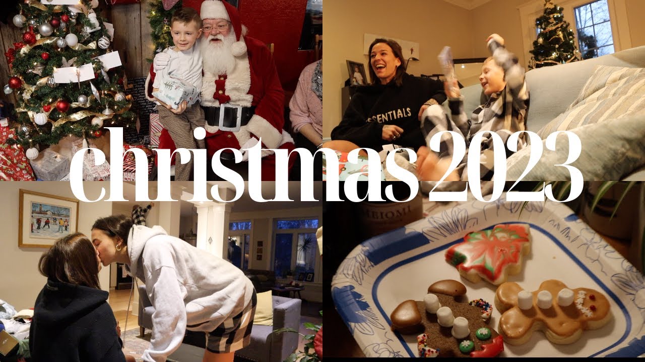 christmas 2023 vlog with my little family - presents & laughs