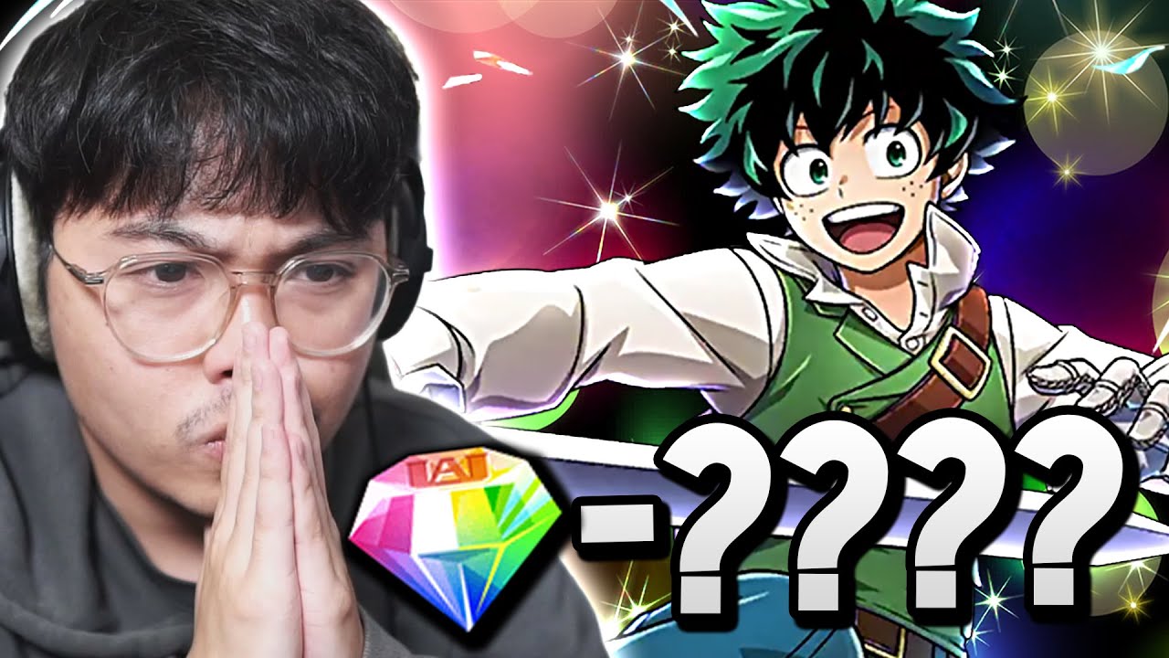 Summoning until I pull Anniversary Deku (My Hero Ultra Impact)