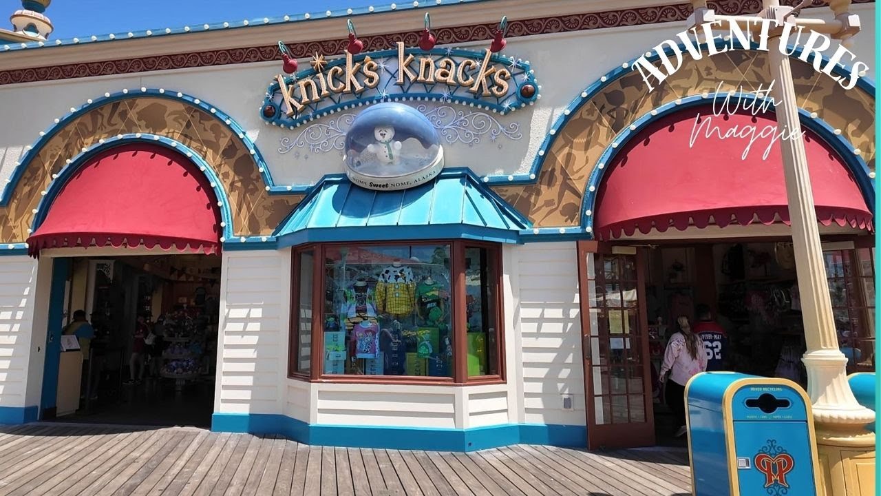 Knick's Knacks Shopping - POV July 2025 Pixar Pier California Adventure Park Disneyland Vlog 