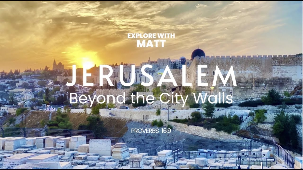 Beyond Ancient Stones: Matt's Exploration of Jerusalem's Enchanting Outskirts! 🌄🏰