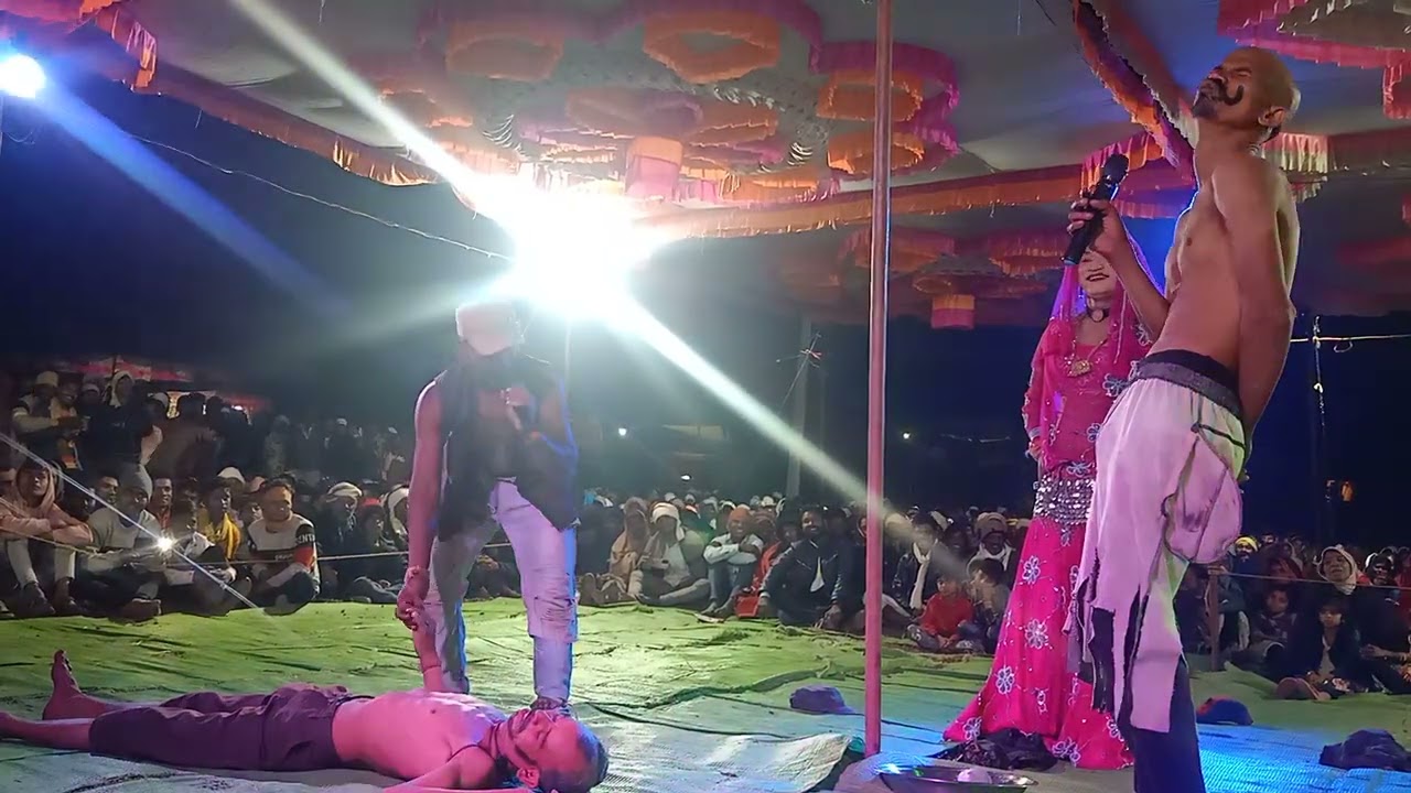 आदिवासी खंबा भजन  श्री राम मंडल  चडीदा मंडल कॉमिक आसाराम संजय गंगवाल शेखपुरा 91719 74 274
