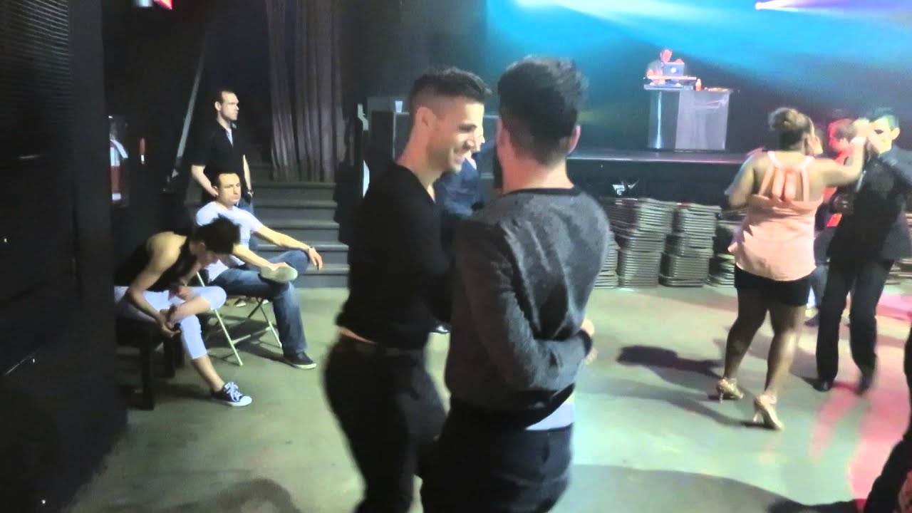 Patrick (Vancouver) & Hiram (Toronto) (Salsa Social) at the Montreal Salsa Convention on May 15 2015