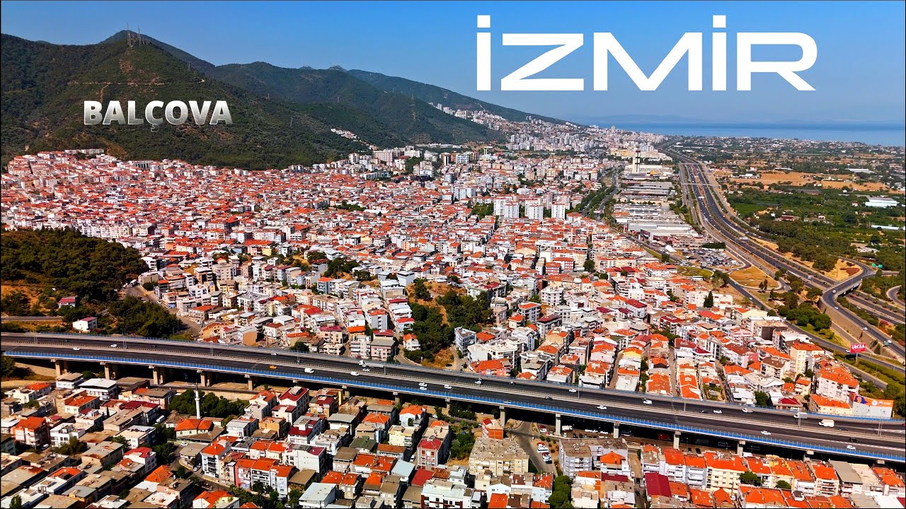 İzmir | Balçova | Drone ile Manzaralar | DJI MINI 4 PRO ile Kaydedilmiştir