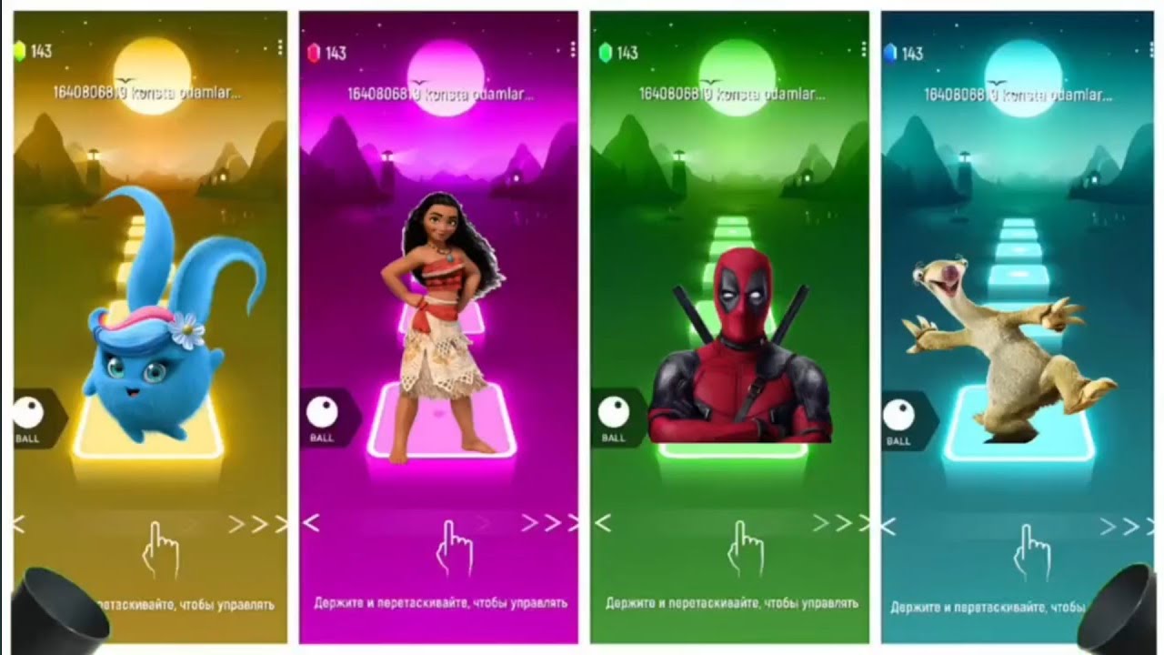 Funny Cartoon Run Challenge 😂🎮