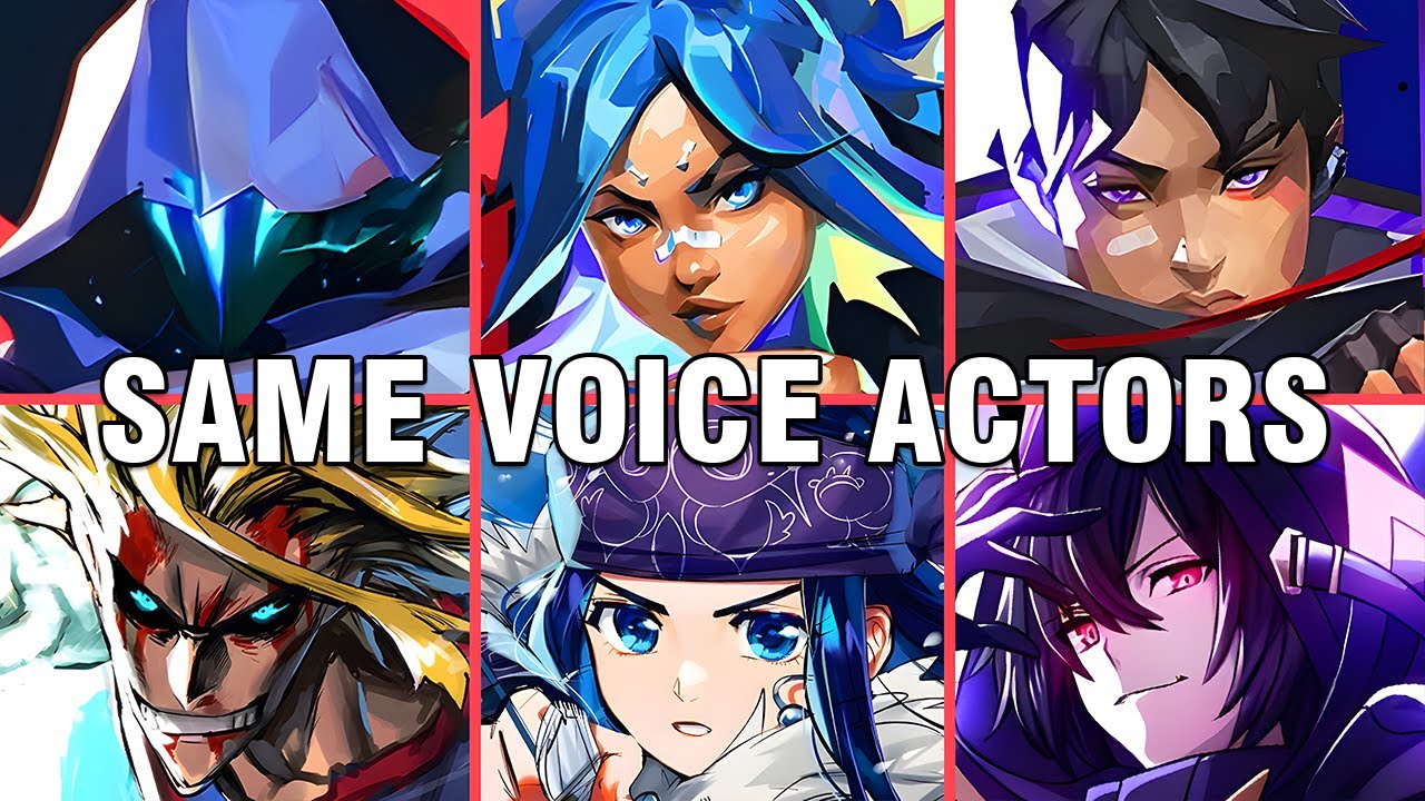 VALORANT All Characters Japanese Dub Voice Actors Seiyuu Same Anime Characters