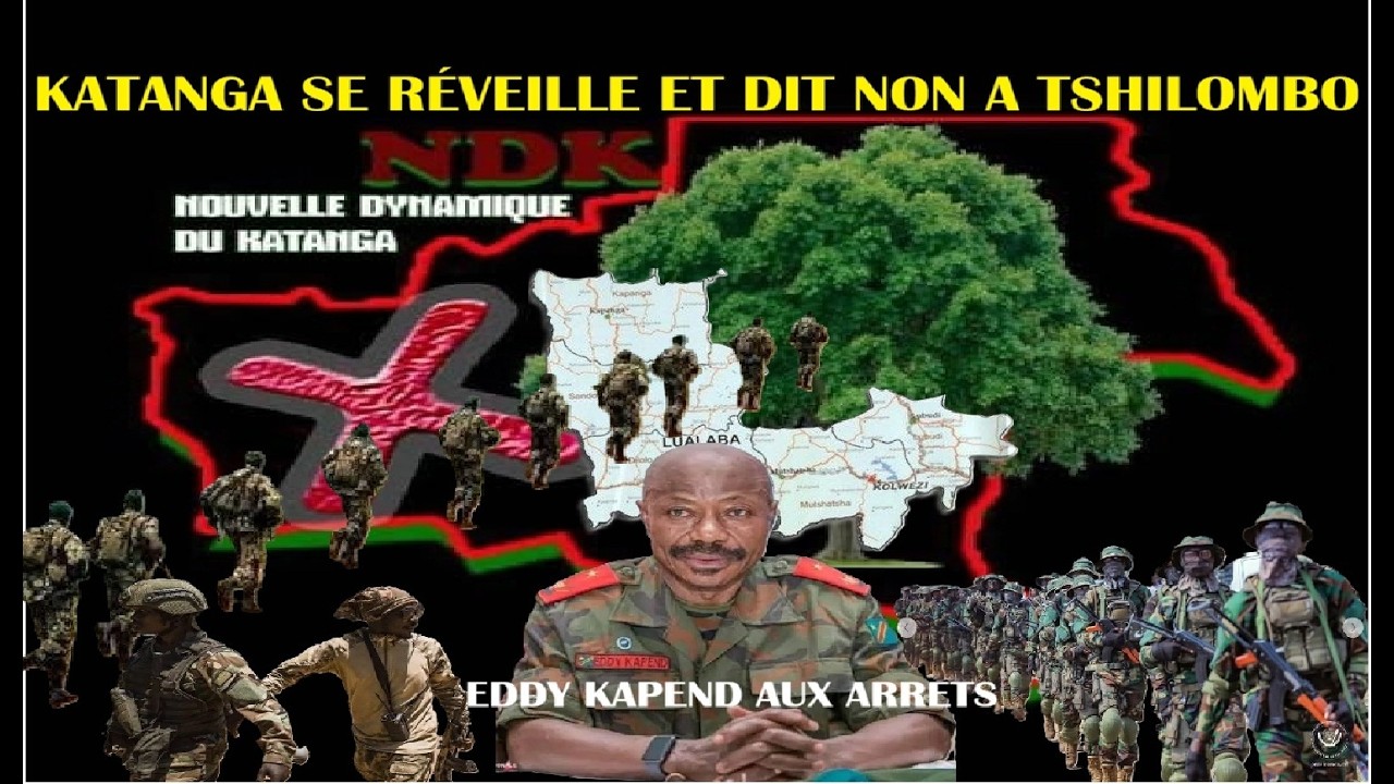 LUBUMBASHI-LUALABA AUX MAINS DES RÉVOLUTIONNAIRES KATANGAIS MUTSHATSHA TOMBÉE