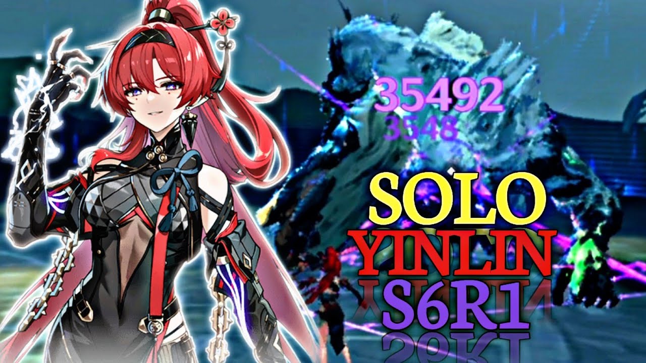 SOLO YINLIN S6R1 VS HOLOGRAM LVL 80 || FRIST TIME SOLO