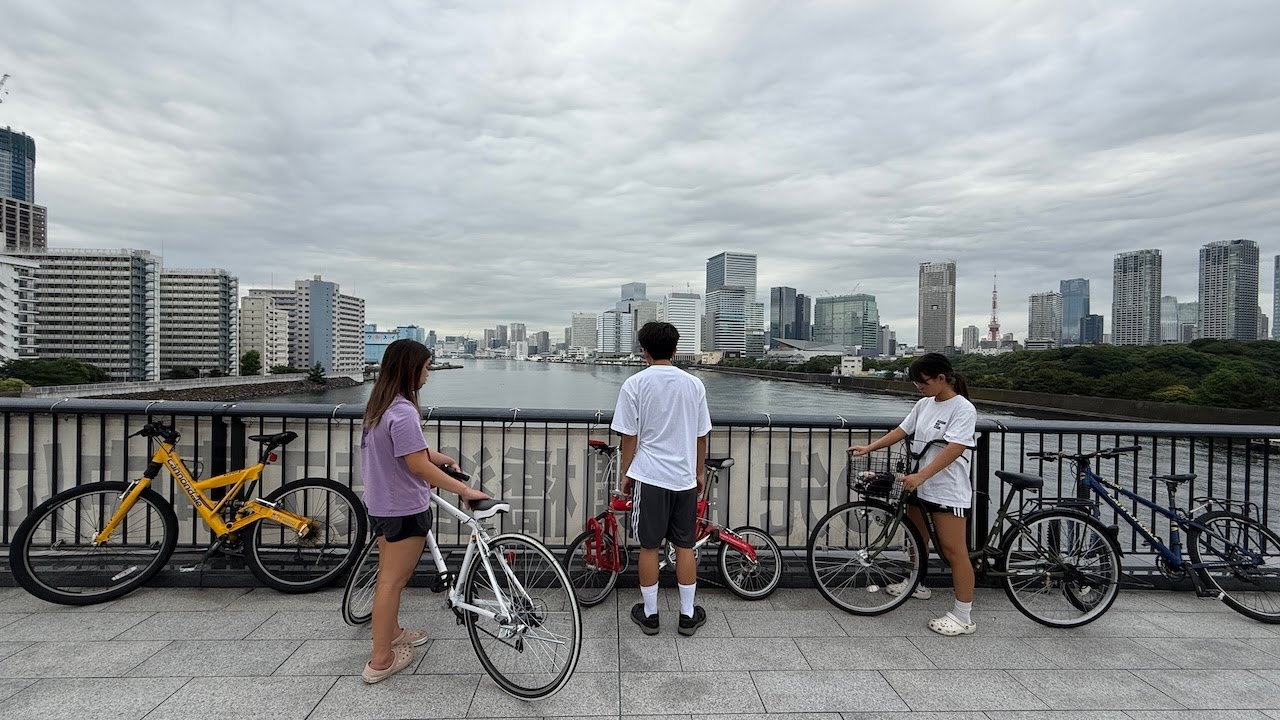Tokyo Odaiba bike ride