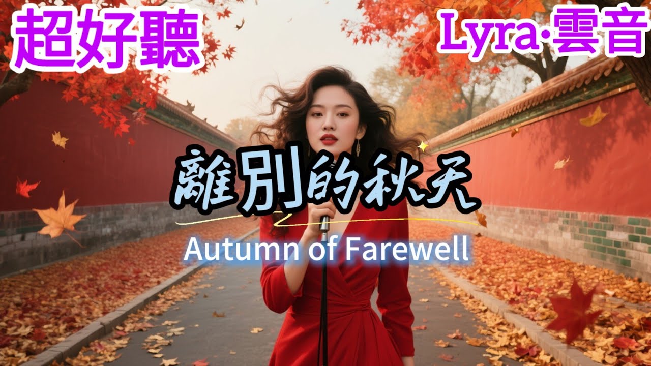 Lyra·雲音 超好聽 | 《離別的秋天》 | 最新演繹 | 原唱:孫露 | 女聲版 | 离别的秋天 |  Autumn of Farewell | Female version 