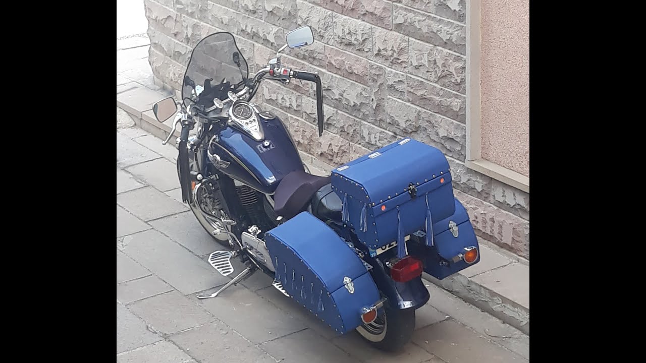 chopper saddle bags DIY