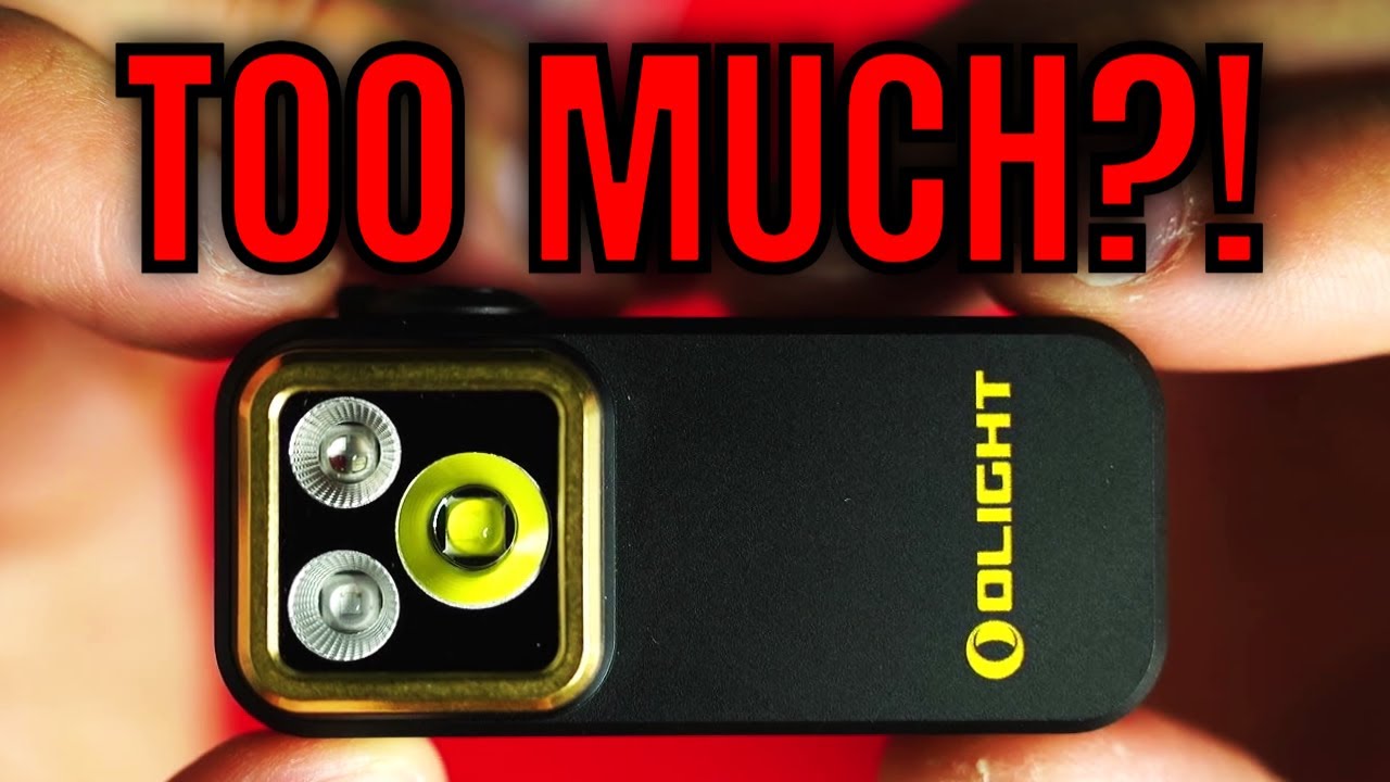 Самый многофункциональный фонарь с зажимом в истории? Olight Oclip Pro S