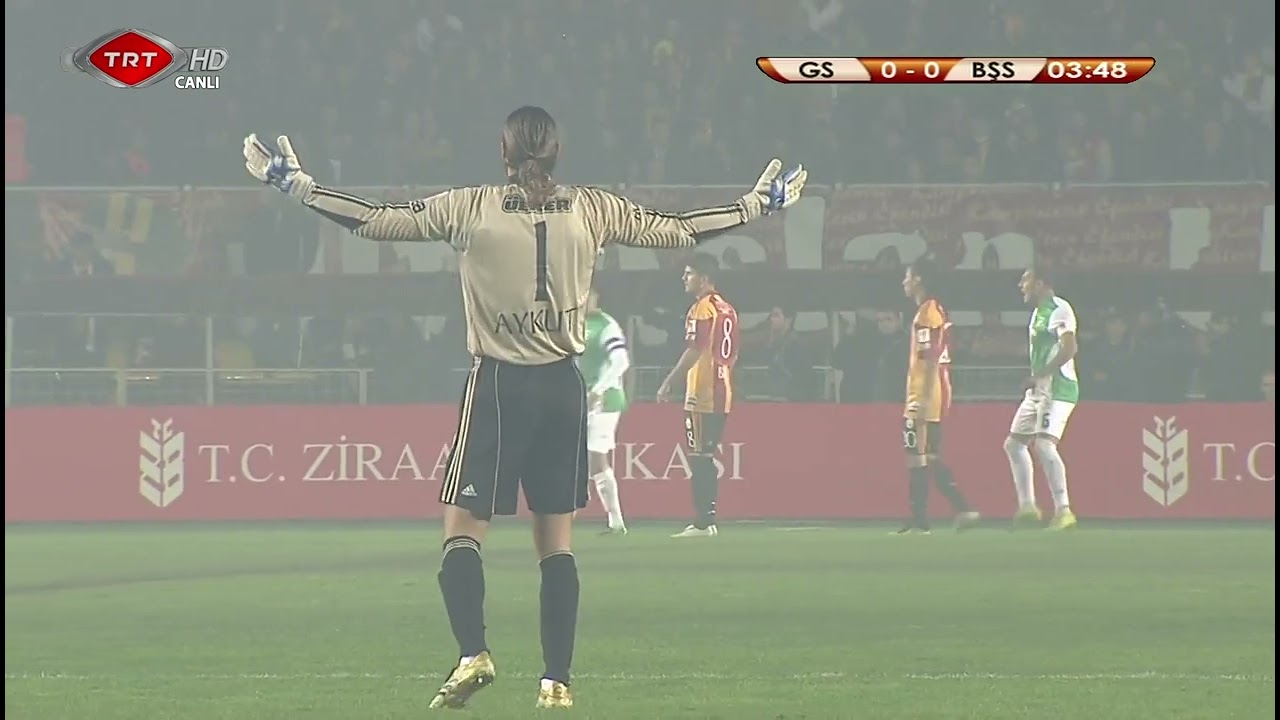 Galatasaray vs B Sekerspor  11.01.2011 Mecidiyeköy Ali Sami Yen Stadı veda