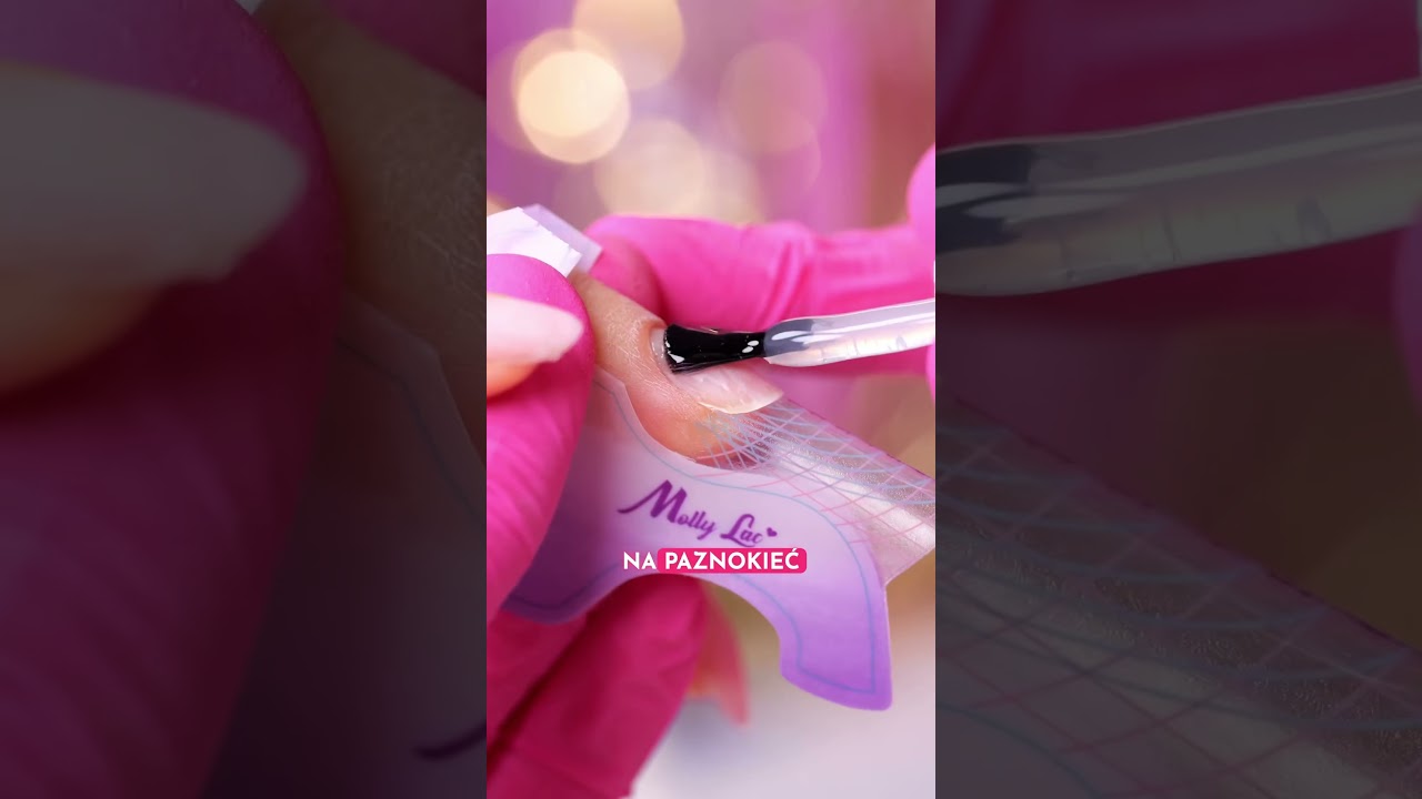 Przedłużanie paznokci żelem z Excellent pro #nails #nailtutorial