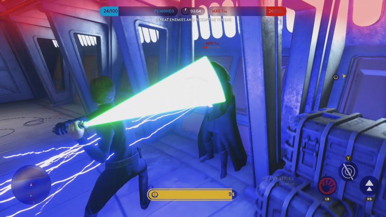 Star Wars: Battlefront - Hero Mode: PS360HD2 vs MichaelXboxEvolved | Online Battle (60fps 1080p)