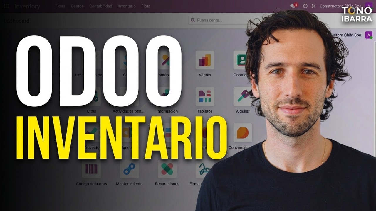 Capacitación completa de Inventario - Odoo desde cero