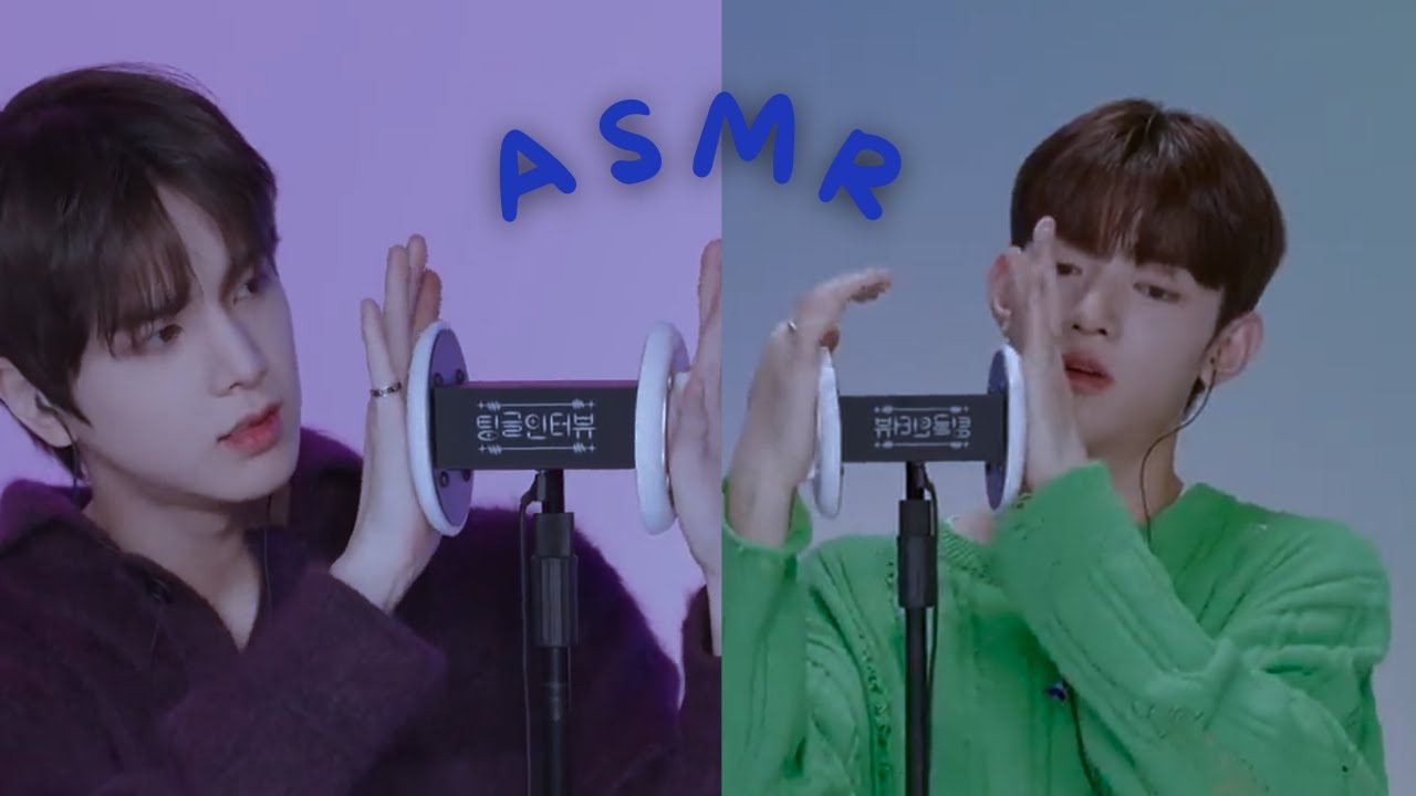 kpop asmr | Zhang hao VS younghoon |who is more aggressive?
