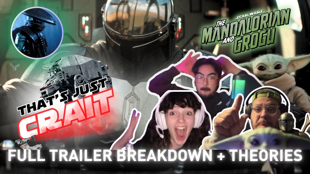 The Mandalorian & Grogu FULL TRAILER BREAKDOWN + THEORIES | That's Just Crait!