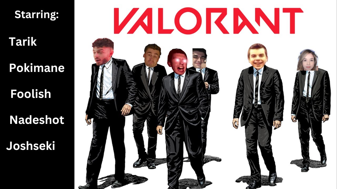 Tarik Smurfs With The Crew In Valorant (ft. Pokimane, Foolish, Nadeshot and Joshseki)