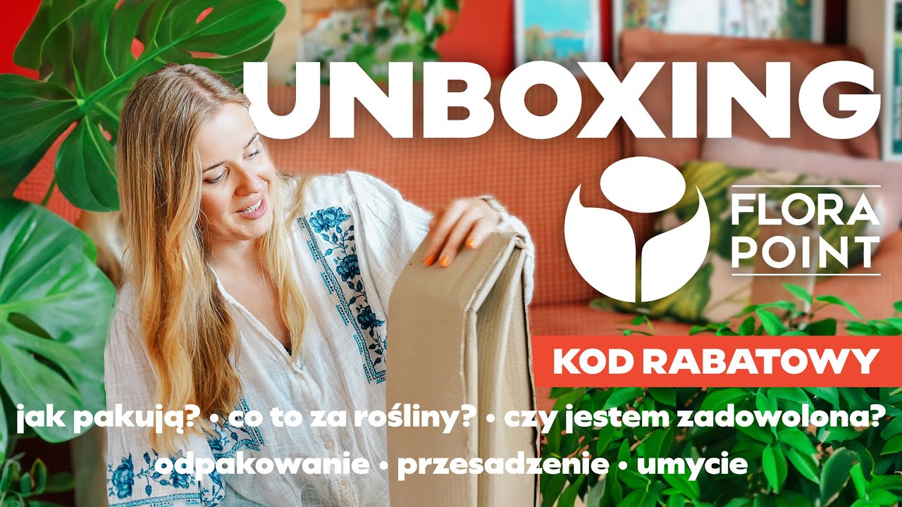 🌸 Unboxing paczki z Flora Point | KOD RABATOWY | nowe rośliny | ocena sklepu | przesadzanie